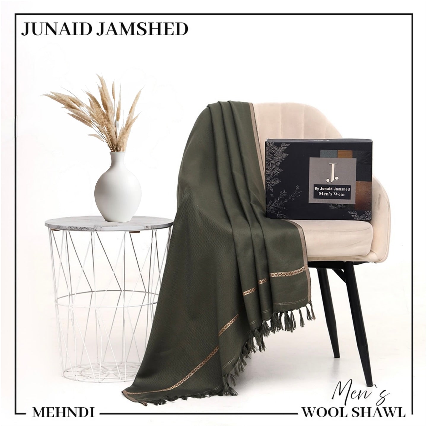 J. Premium Winter Shawl for Men JWS 04