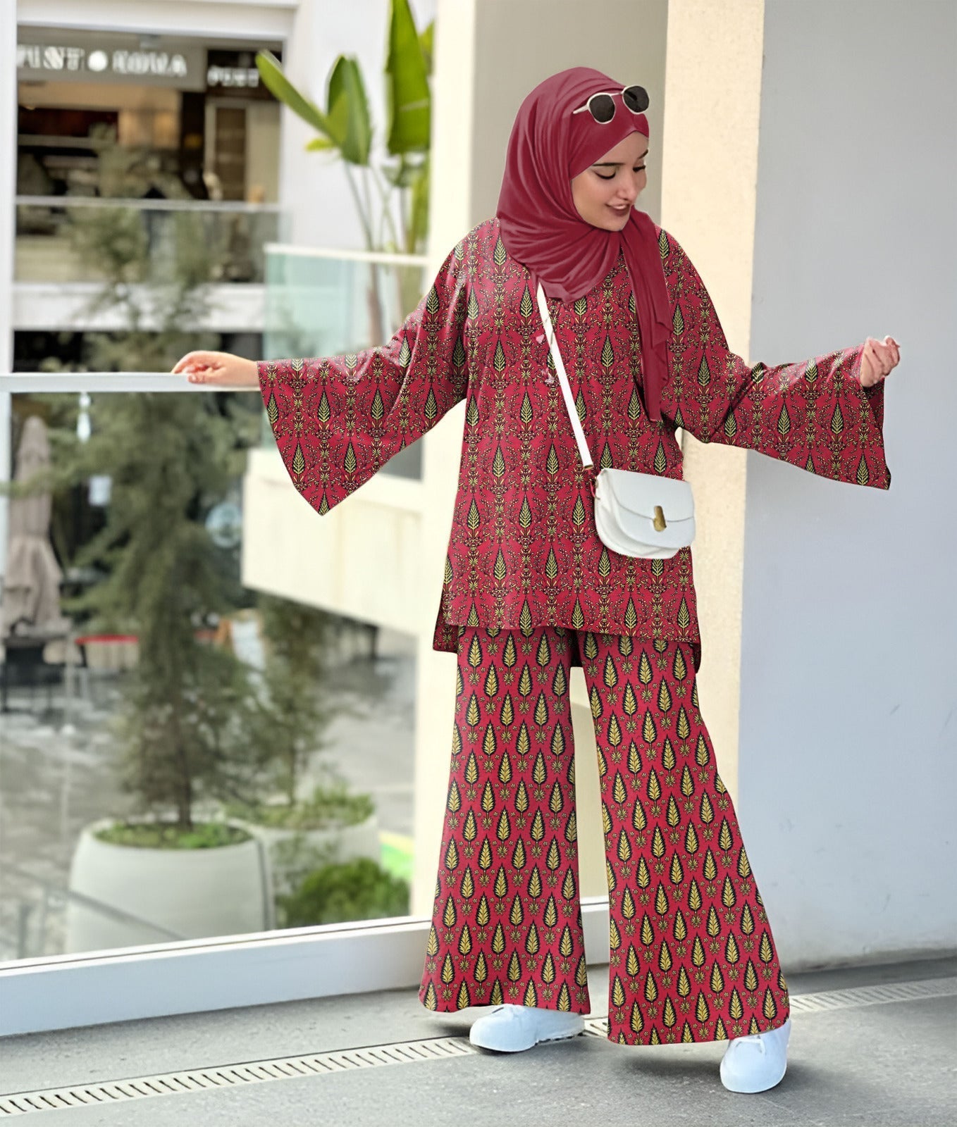 2 Pcs Unstitched Digital Print Suit J-023