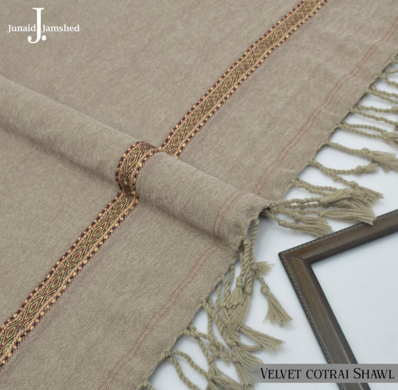 J. Premium Winter Velvet Shawl for Men JWS 20