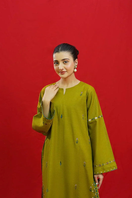 Eid special 3pc emb lawn ES 506