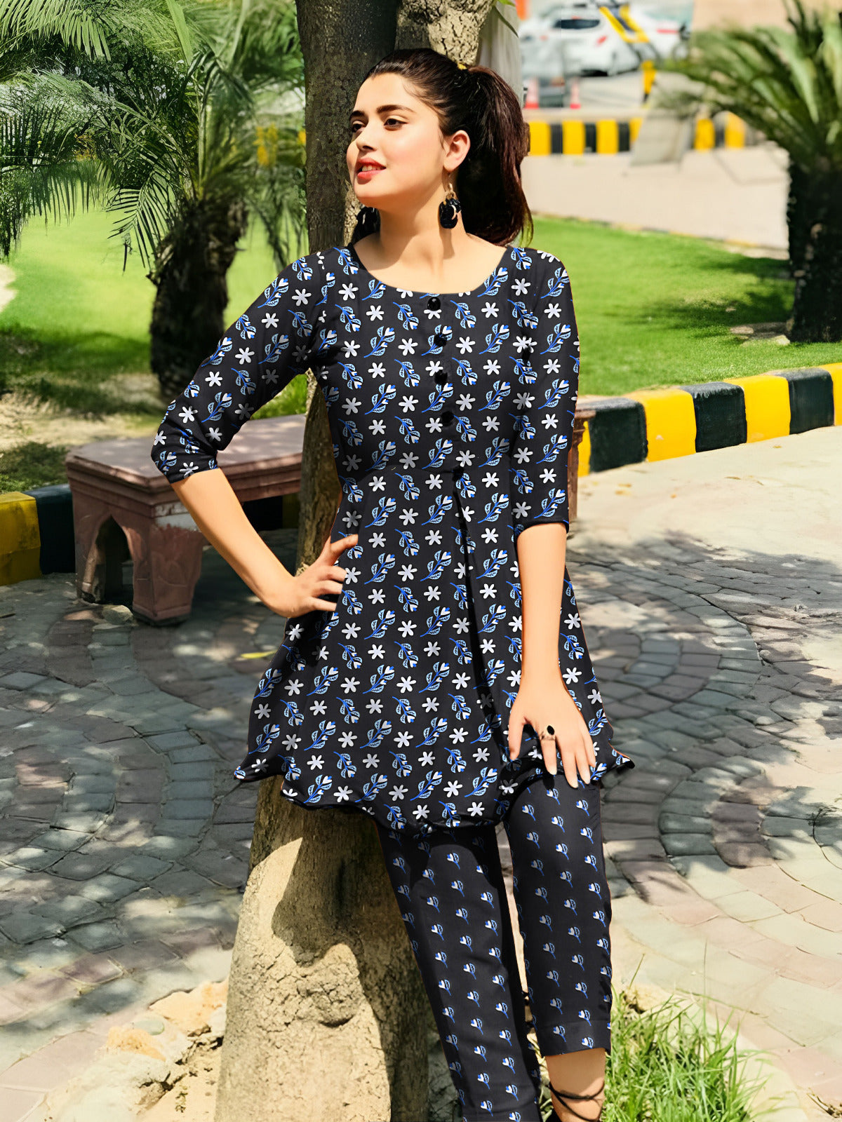 2 Pcs Unstitched Digital Print Suit J-038