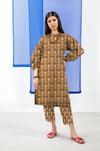 2 Pcs Unstitched Digital Print Suit J-014