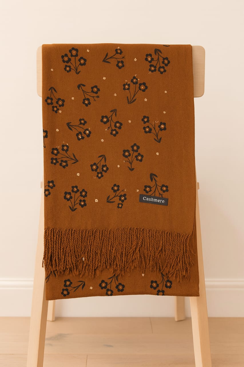 Women Warm Winter ( Print Pashmina Wool ) Vol-1 (009)