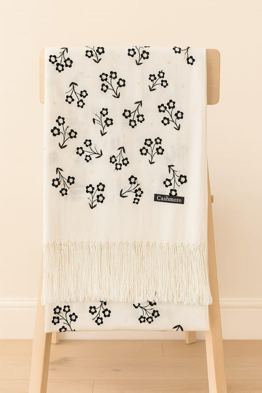 Women Warm Winter ( Print Pashmina Wool ) Vol-1 (008)