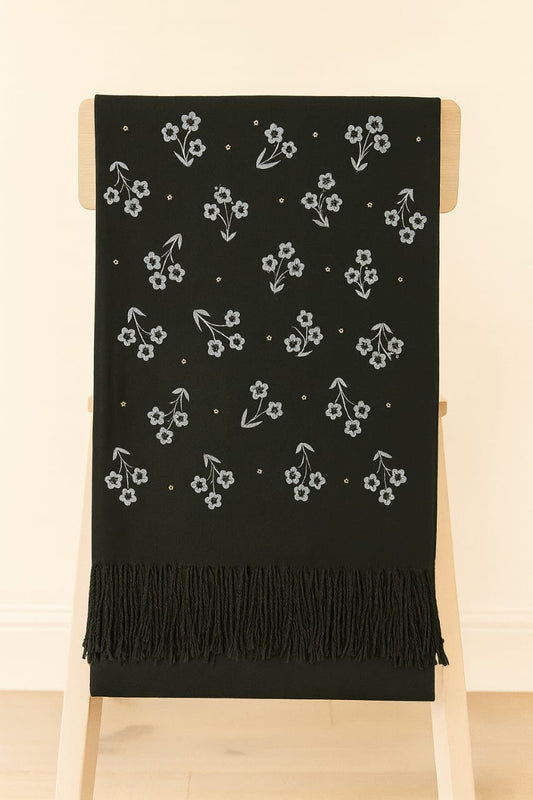 Women Warm Winter ( Print Pashmina Wool ) Vol-1 (010)