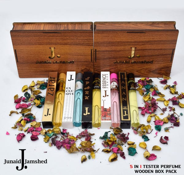 J. 5 IN 1 WODEN GIFT BOX PERFUME